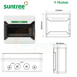 Tủ điện Suntree 9 way (PMH9PN)