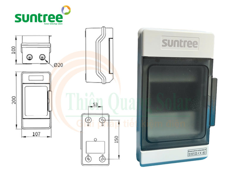 Tủ điện Suntree 4 Module (PMH4PN)