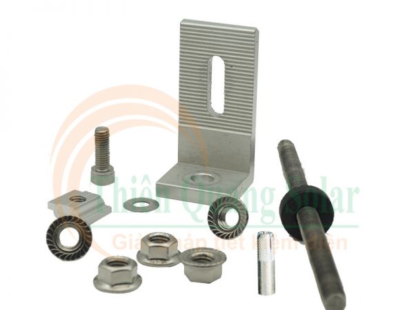 Chân L mái tôn có bulong 20cm