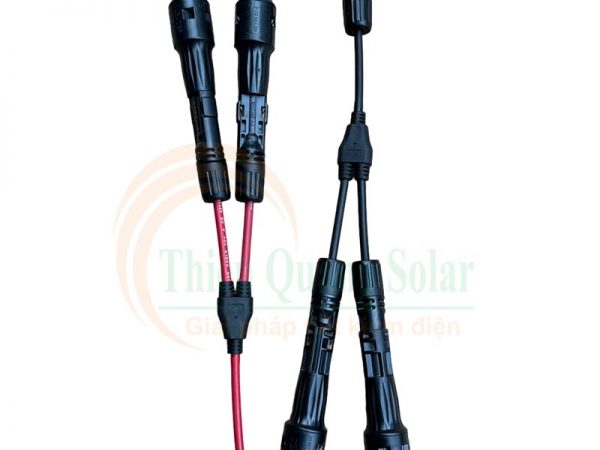 <strong>Đầu nối MC4 Y2 1500V DC kết hợp MC4 cầu chì 1500V DC 15A, 20A,30A</strong>