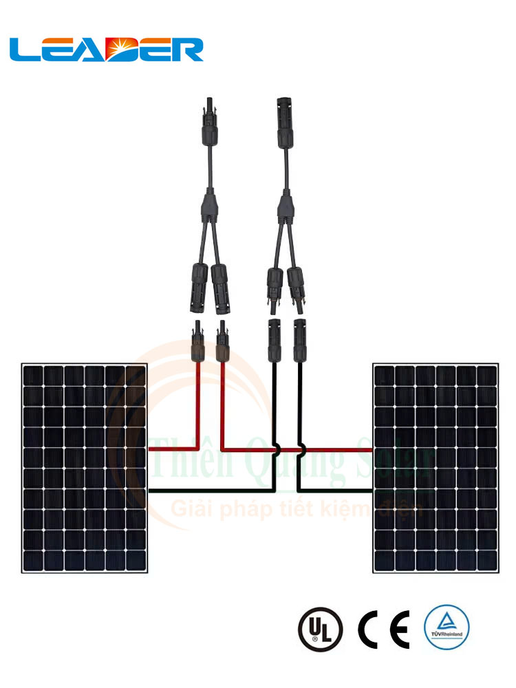 Đầu nối MC4 Y2 1500V DC SY-BY21-AB