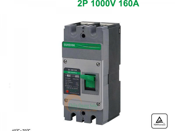 MCCB DC Suntree SM8-250HPV 2P 1200VDC 160A