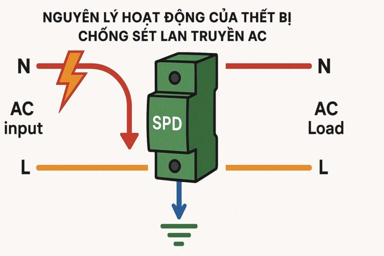 Hướng dẫn chọn Chống sét lan truyền SPD DC 1000V cho hệ thống điện mặt trời.