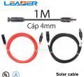 Dây cáp solar bấm sẵn đầu nối MC4